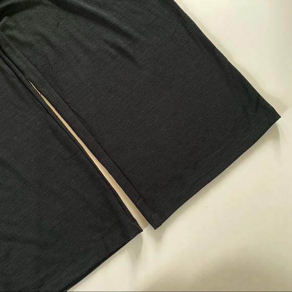 Strapless Smocked Wide Leg Jumpsuit in Black - Picture 4 of 4